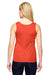 Augusta Sportswear 1705 Womens Training Moisture Wicking Tank Top Orange Model Back