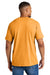 Comfort Colors 1717 Mens Short Sleeve Crewneck T-Shirt Bright Orange Model Back