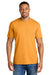 Comfort Colors 1717 Mens Short Sleeve Crewneck T-Shirt Bright Orange Model Front