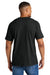 Comfort Colors 1717 Mens Short Sleeve Crewneck T-Shirt Black Model Back