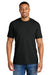 Comfort Colors 1717 Mens Short Sleeve Crewneck T-Shirt Black Model Front