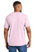 Comfort Colors 1717 Mens Short Sleeve Crewneck T-Shirt Blossom Pink Model Back