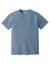 Comfort Colors 1717 Mens Short Sleeve Crewneck T-Shirt Blue Jean Flat Front