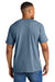 Comfort Colors 1717 Mens Short Sleeve Crewneck T-Shirt Blue Jean Model Back