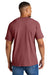 Comfort Colors 1717 Mens Short Sleeve Crewneck T-Shirt Brick Red Model Back