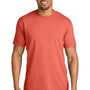 Comfort Colors Mens Short Sleeve Crewneck T-Shirt - Bright Salmon