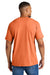 Comfort Colors 1717 Mens Short Sleeve Crewneck T-Shirt Burnt Orange Model Back