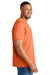 Comfort Colors 1717 Mens Short Sleeve Crewneck T-Shirt Burnt Orange Model Side