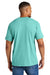 Comfort Colors 1717 Mens Short Sleeve Crewneck T-Shirt Chalky Mint Green Model Back