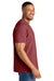 Comfort Colors 1717 Mens Short Sleeve Crewneck T-Shirt Chili Red Model Side