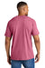 Comfort Colors 1717 Mens Short Sleeve Crewneck T-Shirt Crunchberry Pink Model Back
