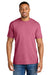 Comfort Colors 1717 Mens Short Sleeve Crewneck T-Shirt Crunchberry Pink Model Front
