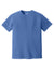 Comfort Colors 1717 Mens Short Sleeve Crewneck T-Shirt Flo Blue Flat Front