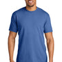 Comfort Colors Mens Short Sleeve Crewneck T-Shirt - Flo Blue