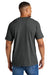 Comfort Colors 1717 Mens Short Sleeve Crewneck T-Shirt Graphite Grey Model Back