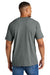 Comfort Colors 1717 Mens Short Sleeve Crewneck T-Shirt Grey Model Back