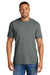 Comfort Colors 1717 Mens Short Sleeve Crewneck T-Shirt Grey Model Front