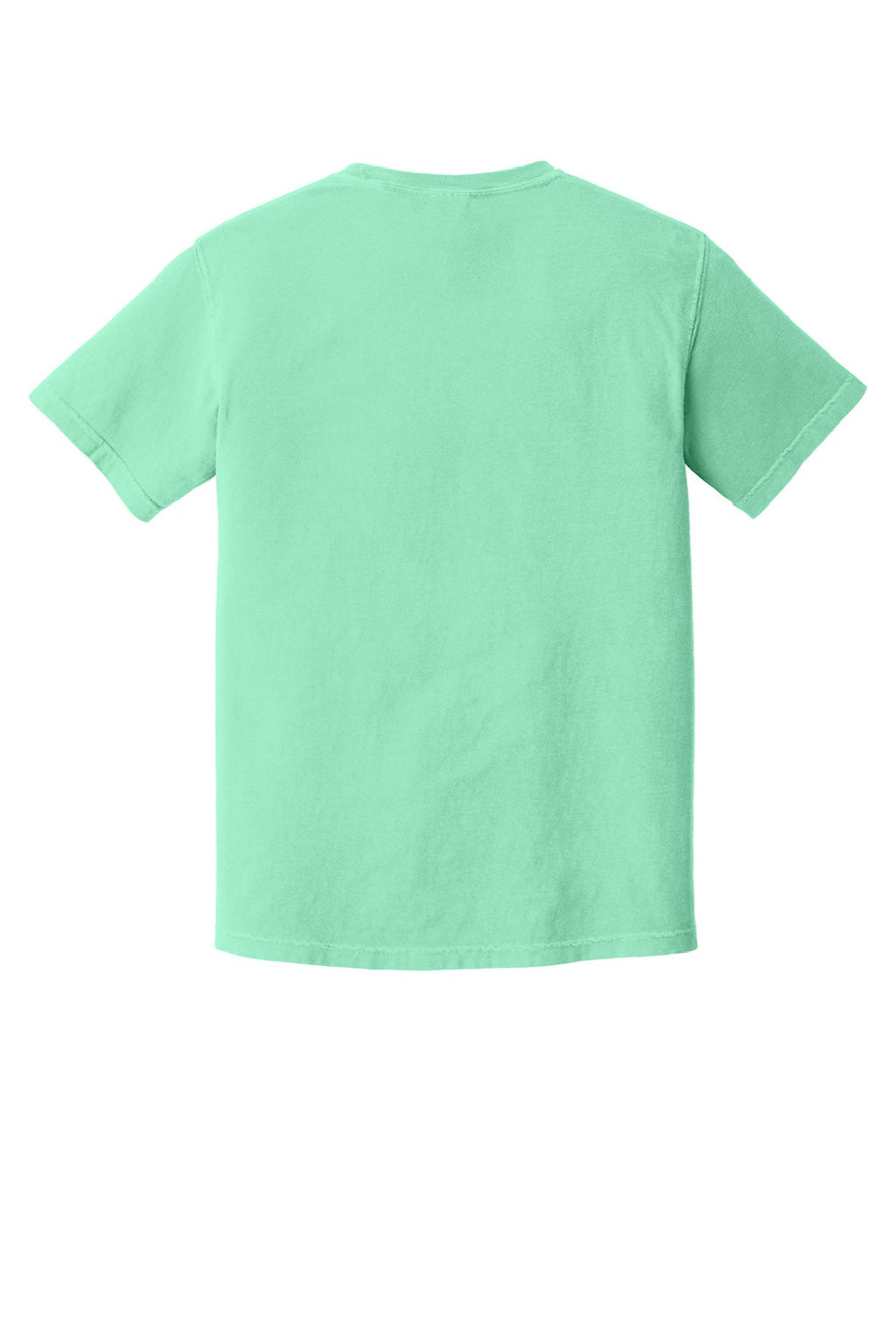 Comfort Colors 1717 Mens Short Sleeve Crewneck T-Shirt Island Reef Green Flat Back