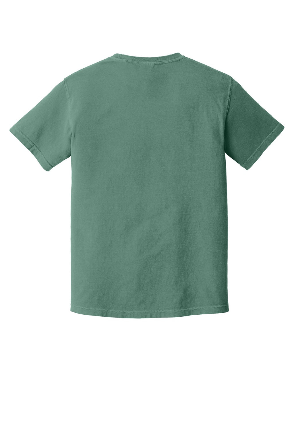 Comfort Colors 1717 Mens Short Sleeve Crewneck T-Shirt Light Green Flat Back