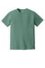 Comfort Colors 1717 Mens Short Sleeve Crewneck T-Shirt Light Green Flat Front
