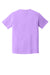 Comfort Colors 1717 Mens Short Sleeve Crewneck T-Shirt Neon Violet Purple Flat Back