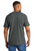 Comfort Colors 1717 Mens Short Sleeve Crewneck T-Shirt Pepper Grey Model Back