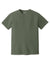 Comfort Colors 1717 Mens Short Sleeve Crewneck T-Shirt Sage Green Flat Front