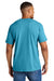 Comfort Colors 1717 Mens Short Sleeve Crewneck T-Shirt Sapphire Blue Model Back