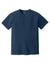 Comfort Colors 1717 Mens Short Sleeve Crewneck T-Shirt True Navy Blue Flat Front