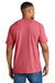 Comfort Colors 1717 Mens Short Sleeve Crewneck T-Shirt Watermelon Pink Model Back