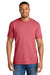 Comfort Colors 1717 Mens Short Sleeve Crewneck T-Shirt Watermelon Pink Model Front