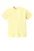 Comfort Colors 1717 Mens Short Sleeve Crewneck T-Shirt Banana Yellow Flat Front