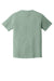Comfort Colors 1717 Mens Short Sleeve Crewneck T-Shirt Bay Green Flat Back