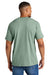 Comfort Colors 1717 Mens Short Sleeve Crewneck T-Shirt Bay Green Model Back