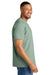 Comfort Colors 1717 Mens Short Sleeve Crewneck T-Shirt Bay Green Model Side