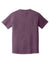 Comfort Colors 1717 Mens Short Sleeve Crewneck T-Shirt Berry Purple Flat Back