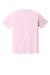 Comfort Colors 1717 Mens Short Sleeve Crewneck T-Shirt Blossom Pink Flat Back
