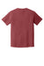Comfort Colors 1717 Mens Short Sleeve Crewneck T-Shirt Chili Red Flat Back