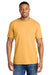 Comfort Colors 1717 Mens Short Sleeve Crewneck T-Shirt Citrus Yellow Model Front