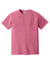 Comfort Colors 1717 Mens Short Sleeve Crewneck T-Shirt Crunchberry Pink Flat Front