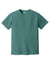 Comfort Colors 1717 Mens Short Sleeve Crewneck T-Shirt Emerald Green Flat Front