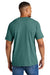 Comfort Colors 1717 Mens Short Sleeve Crewneck T-Shirt Emerald Green Model Back