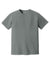 Comfort Colors 1717 Mens Short Sleeve Crewneck T-Shirt Grey Flat Front