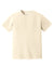 Comfort Colors 1717 Mens Short Sleeve Crewneck T-Shirt Ivory Flat Front