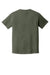 Comfort Colors 1717 Mens Short Sleeve Crewneck T-Shirt Moss Green Flat Back