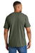 Comfort Colors 1717 Mens Short Sleeve Crewneck T-Shirt Moss Green Model Back