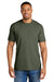 Comfort Colors 1717 Mens Short Sleeve Crewneck T-Shirt Moss Green Model Front