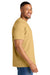 Comfort Colors 1717 Mens Short Sleeve Crewneck T-Shirt Mustard Yellow Model Side