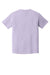 Comfort Colors 1717 Mens Short Sleeve Crewneck T-Shirt Orchid Purple Flat Back