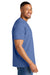 Comfort Colors 1717 Mens Short Sleeve Crewneck T-Shirt Periwinkle Blue Model Side